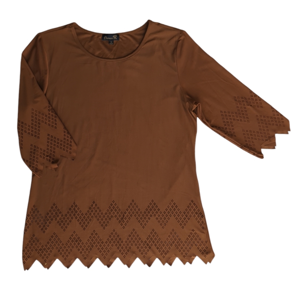 Chances R Perforated Inverted Triangular Pattern … - image 7